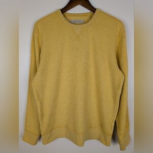 Outerknown Men's Hightide Crew Sweatshirt Sz.M Terry Cloth Organic Cotton